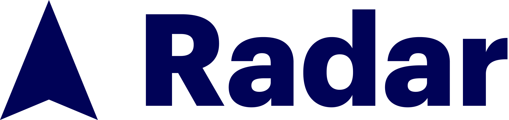 Radar maps and geolocation software